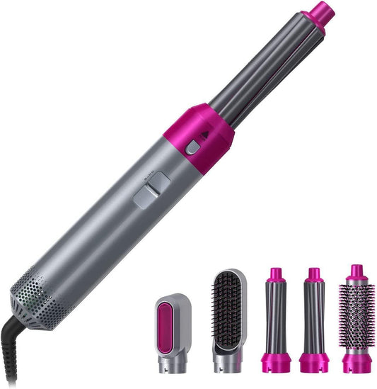 5-in-1 Ionic Hair Styling & Sculpting Kit — Dryer, Curler, Straightener & More