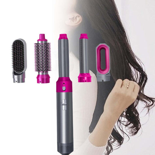 5-in-1 Ionic Hair Styling & Sculpting Kit — Dryer, Curler, Straightener & More