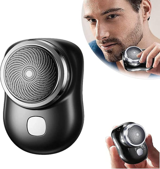 Compact Rechargeable Electric Shaver for Men — easy to use , Travel-Ready