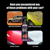 Nano-Ceramic 3-in-1 Car Coating & Protection Spray (Pack of 2)