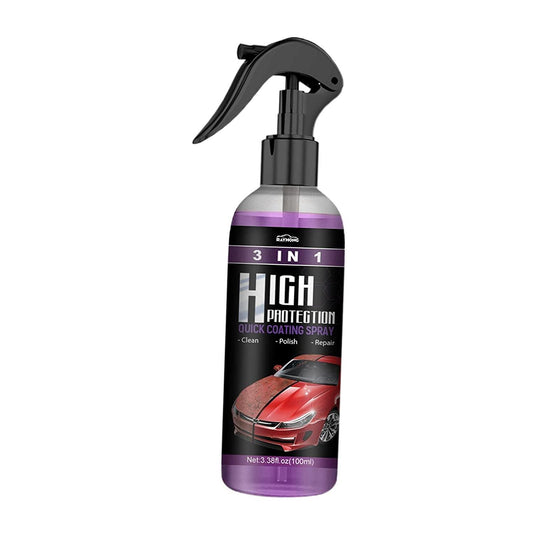 Nano-Ceramic 3-in-1 Car Coating & Protection Spray (Pack of 2)