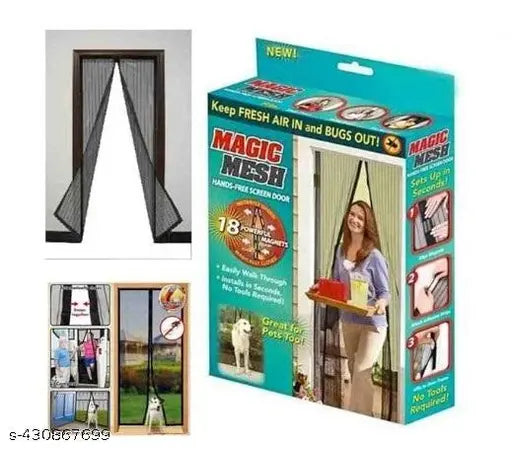 Magnetic Mosquito door Net - Heavy Duty Mosquito/Bug-Free Door Screen