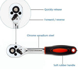 Hardware Tools- 46 in 1 Multi Purpose Combination Screwdriver Socket Kit
