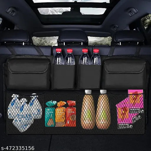 Car Trunk & Backseat Hanging Organizer — 8 Pockets Waterproof Super Capacity Storage Bag
