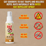 rat repellent spray(Pack of 3)