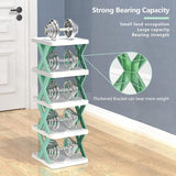 4 Layer Stylish Shoe Storage Organizer Multi-Purpose Stackable Shoe Rack Adjustable slots
