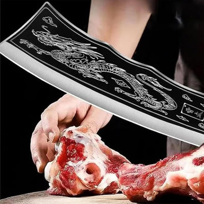 Japanese Dragon Knife Blade — Collector's Edition Dragon Artwork