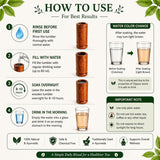 Vijaysar herbal wood tumbler (4 Inch)