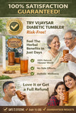 Vijaysar herbal wood tumbler (4 Inch)
