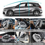 Plastic Multi-Functional Car Duster Cleaning Dirt Dust Clean Brush Dusting Tool Mop