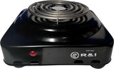 2-in-1 Flameless Electric Cooking Stove & Portable Room Heater — Energy Efficient