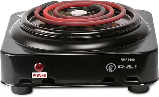 2-in-1 Flameless Electric Cooking Stove & Portable Room Heater — Energy Efficient
