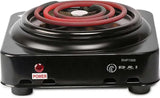2-in-1 Flameless Electric Cooking Stove & Portable Room Heater — Energy Efficient
