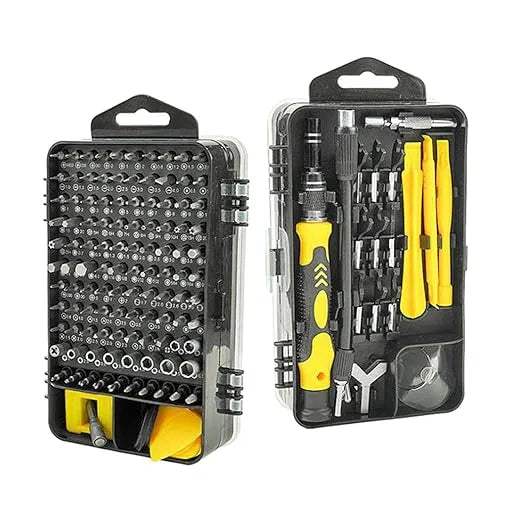 Master-Repair Precision Screwdriver Kit - Industrial Grade Hardware Set with Case