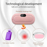 Cordless Rechargeable Heating Pad — Instant Heat, Multi-Setting, Portable