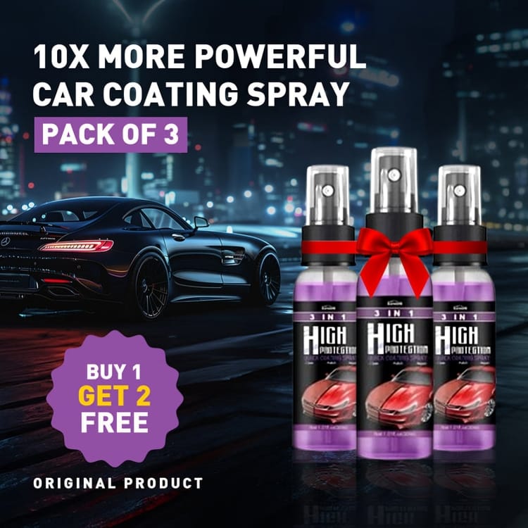Powerful Car shiny Coating Spray ( Pack Of 3 )