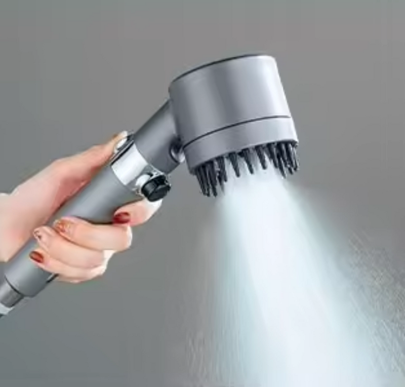 Household bathtub high-pressure shower nozzle turbine handheld multiple nozzle