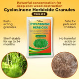 Cyclosinone Herbicide Granules (Pack of 2)