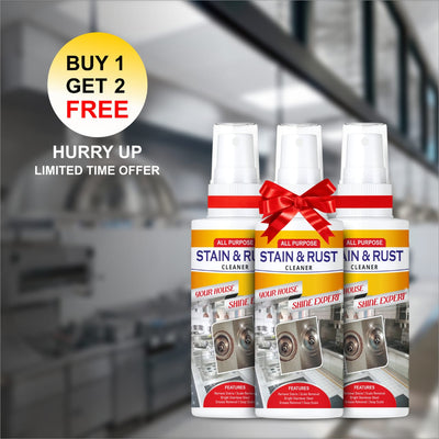 Stain and Rust Removal Spray Cleaning Solution, Stain and Rust Cleaning for Iron